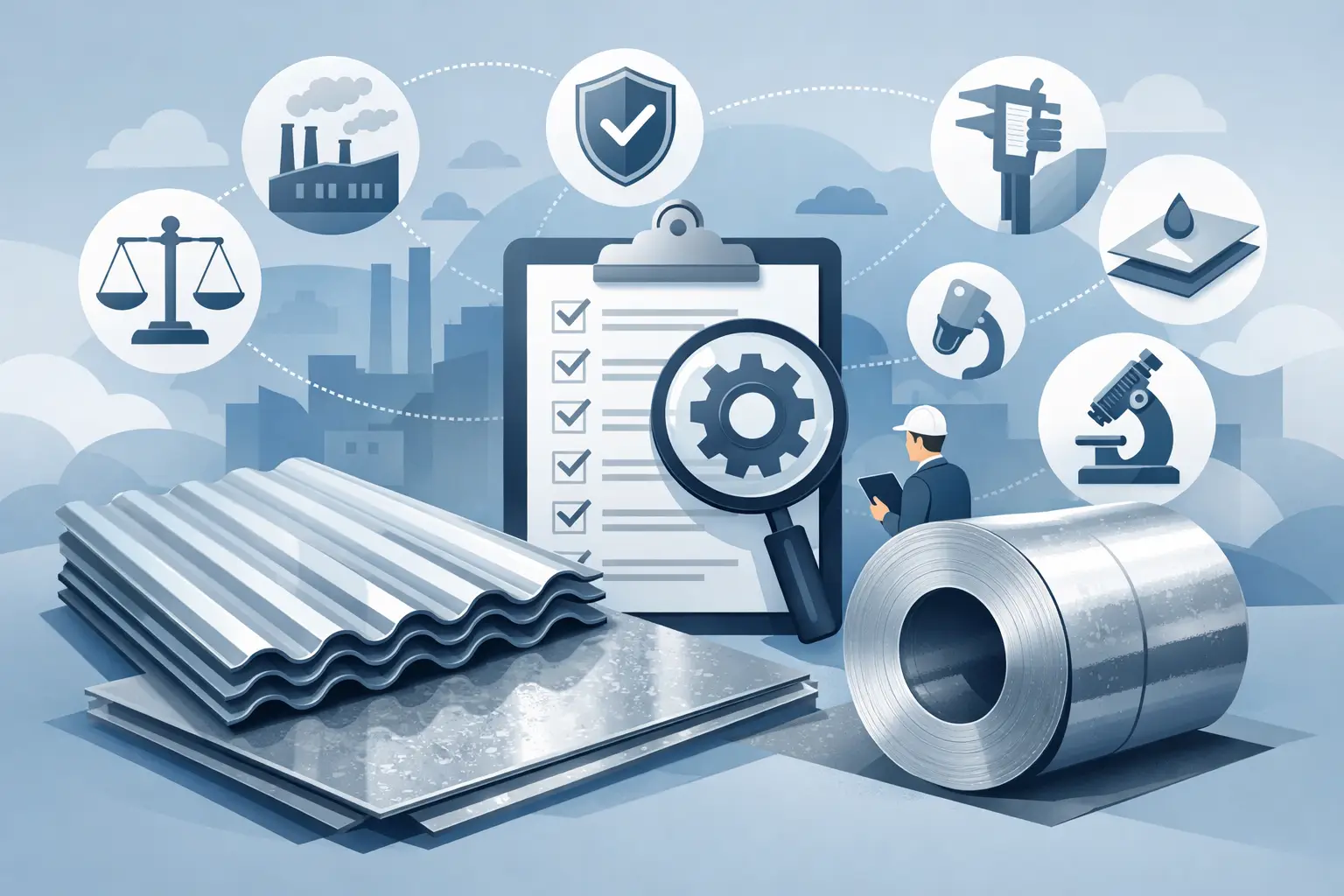 Galvaniz Sac Seçiminde 7 Kritik Kontrol Noktası