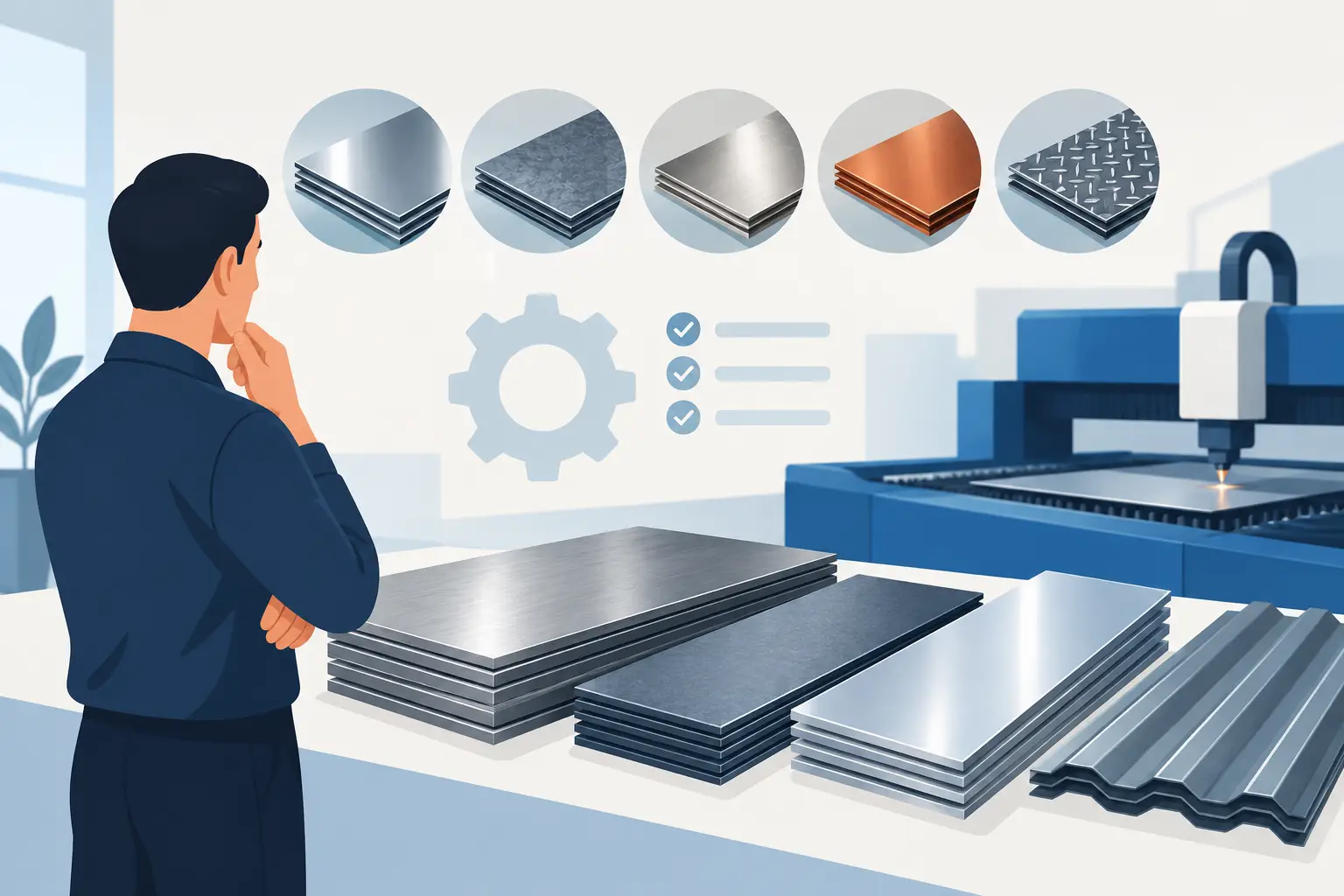 Makine İmalatında Sac Türleri Nasıl Seçilir?